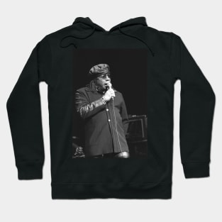 Rick James BW Photograph Hoodie